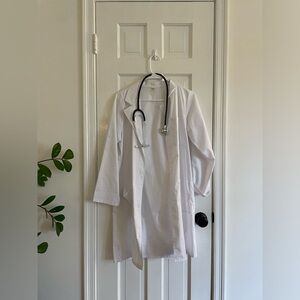 Medical Coat Costume w/Stethoscope